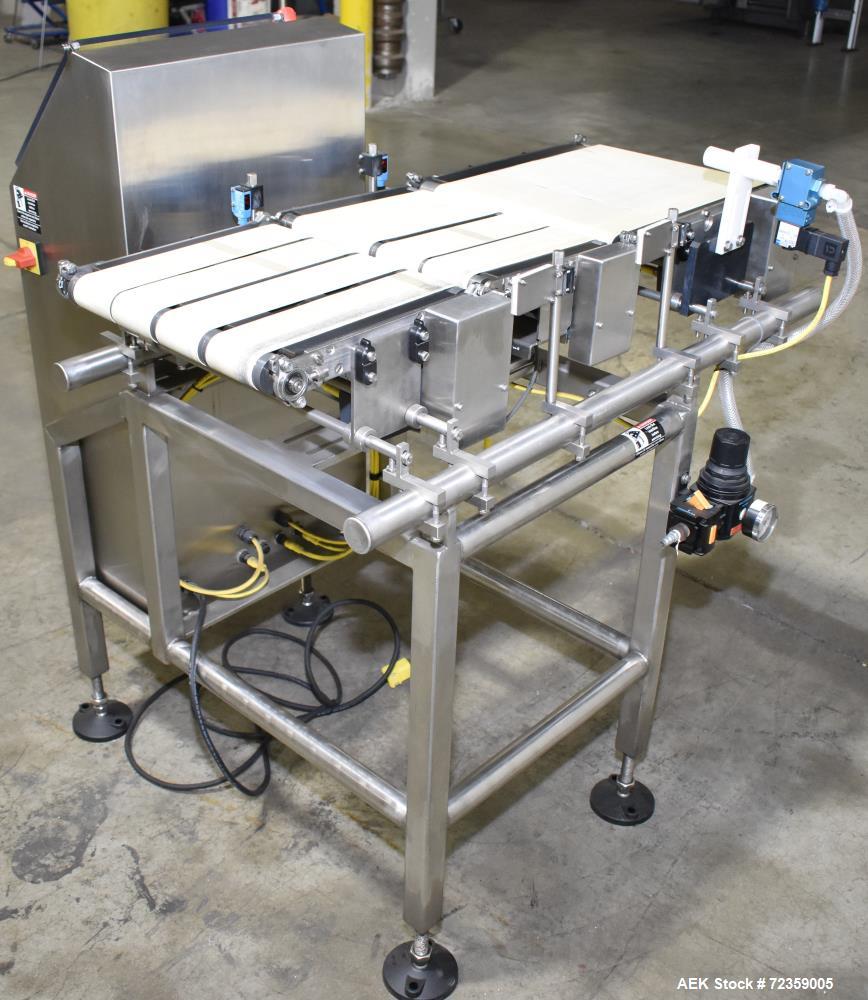 Used- Loma Systems Model LCW-3000 Automatic Belt Checkweigher. .